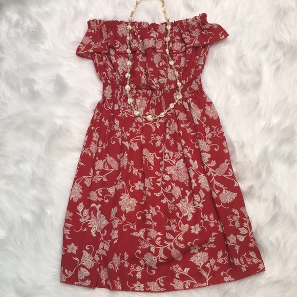 Miley and Molley Dresses & Skirts - Strapless Dress 🌺 🐚